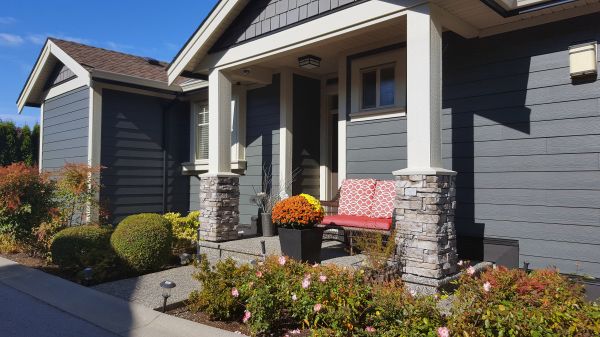 Porch Column Repair in Evanston