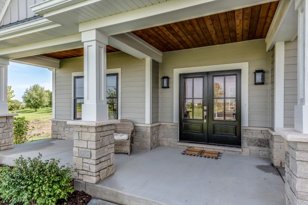 Porch Post Replacement in Evanston