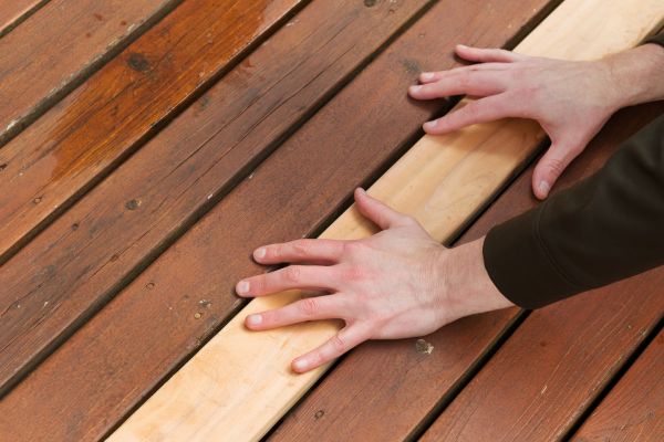 Deck Board Repair in Evanston
