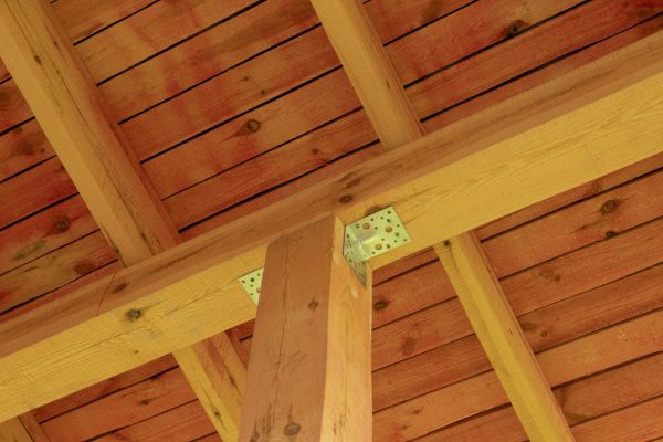 Porch Beam Repair in Evanston