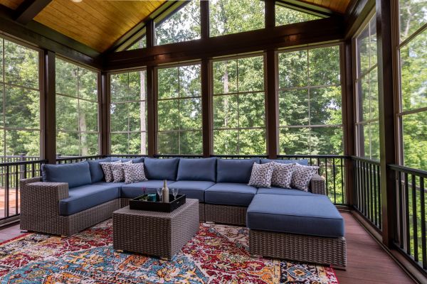 Enclosed Deck Installation in Evanston
