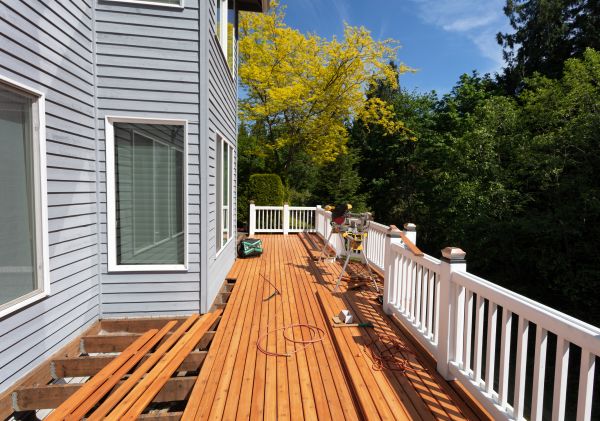 Deck Floor Repair in Evanston