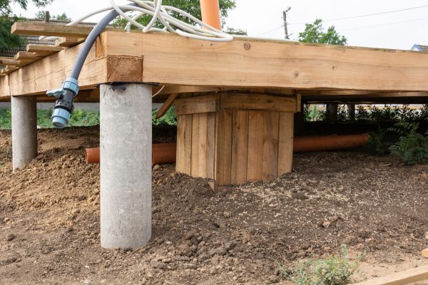 Deck Foundation Repair in Evanston