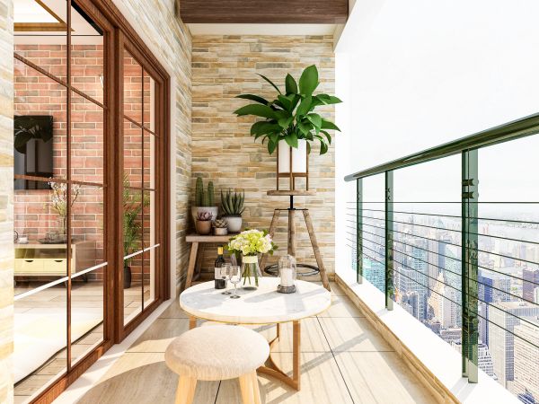 Balcony Post Repair in Evanston